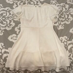 She + Sky White Dress